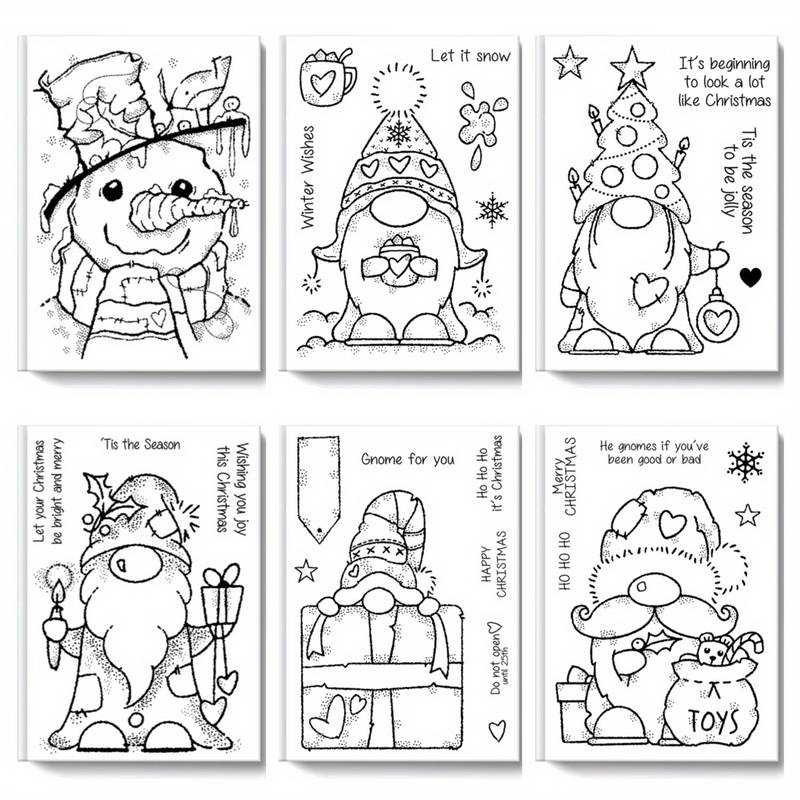 Retro Rubber Clear Stamp Transparent Stamp For Cards Making - Temu